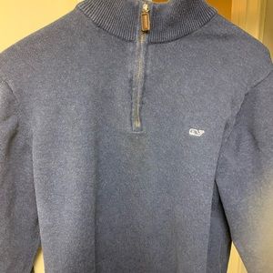 Vineyard Vines L quarter zip